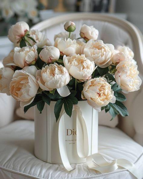 Professional floral arrangement in modern corporate setting